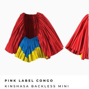 Hanifa -Kinshasa Backless Mini Dress